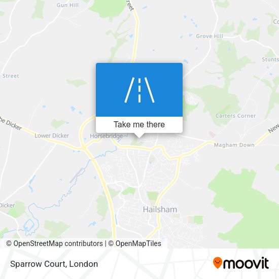 Sparrow Court map