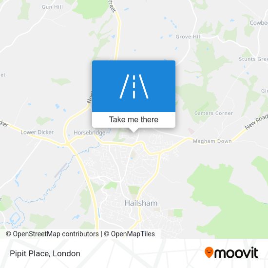 Pipit Place map