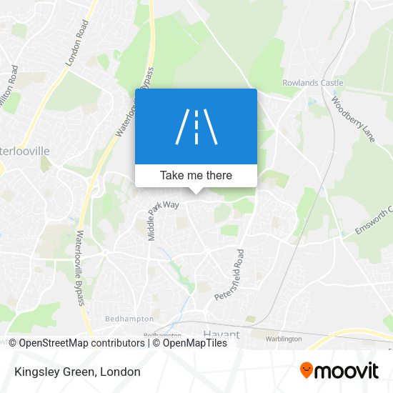 Kingsley Green map