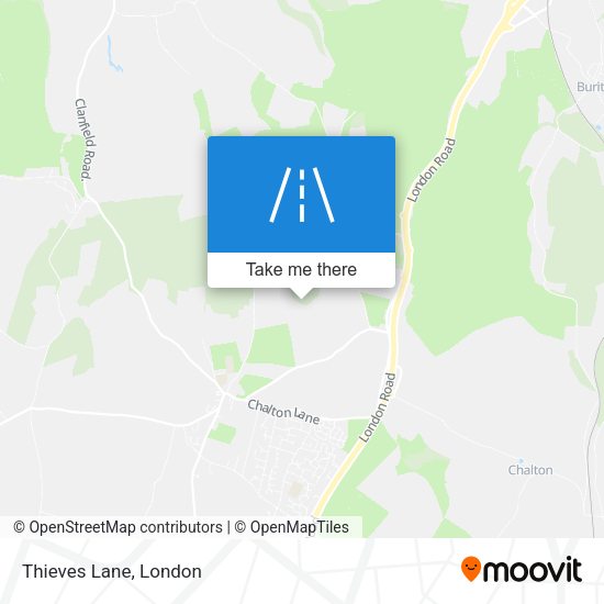 Thieves Lane map