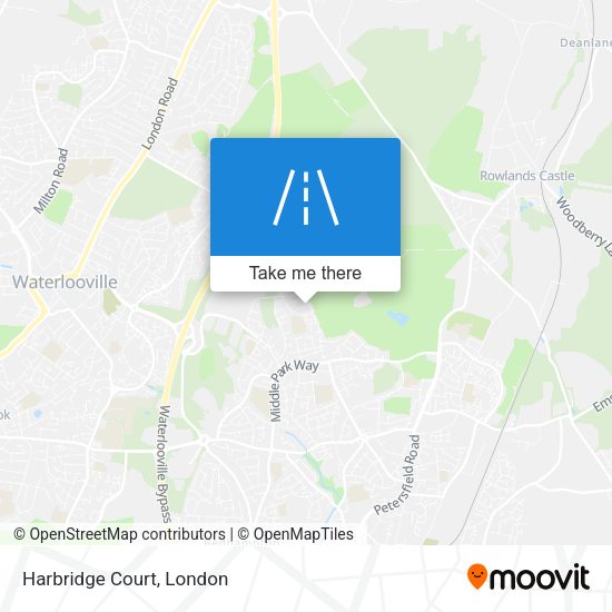 Harbridge Court map