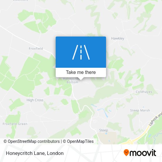 Honeycritch Lane map