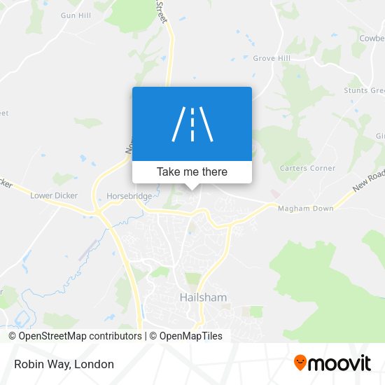 Robin Way map