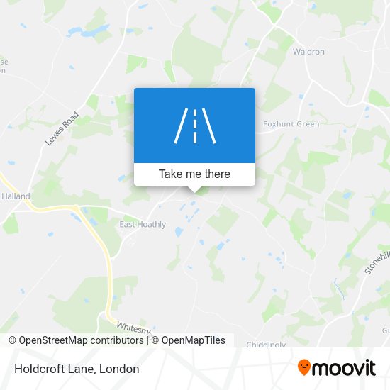Holdcroft Lane map