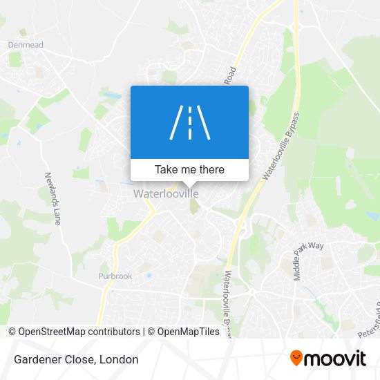 Gardener Close map