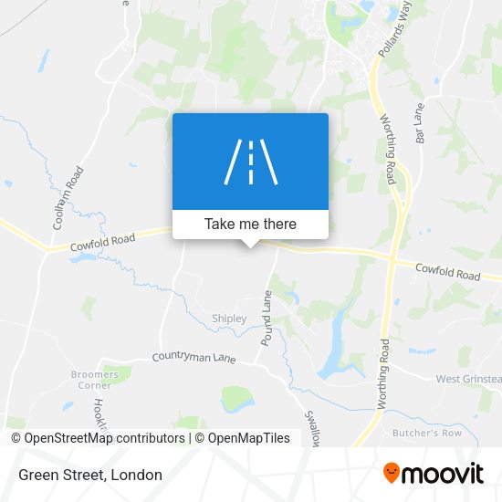 Green Street map