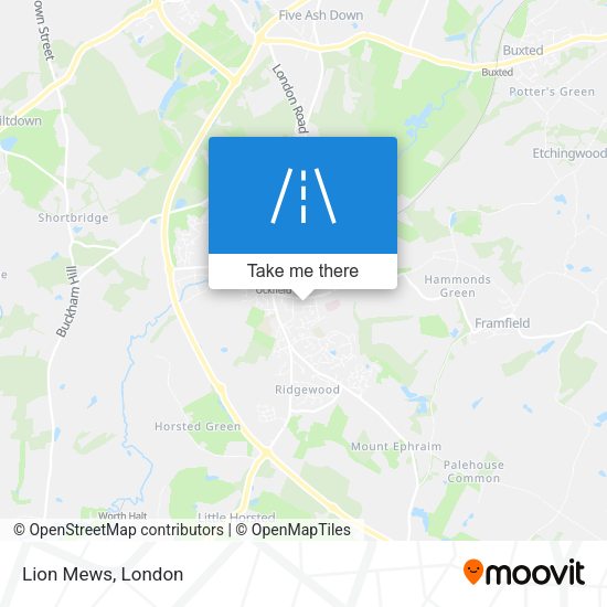 Lion Mews map