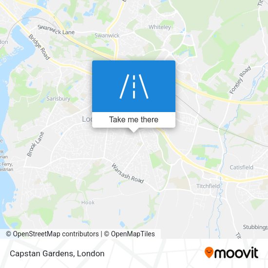 Capstan Gardens map