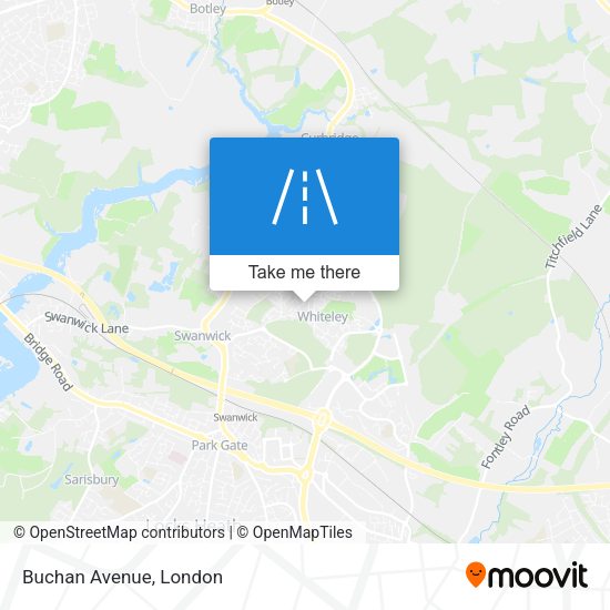 Buchan Avenue map