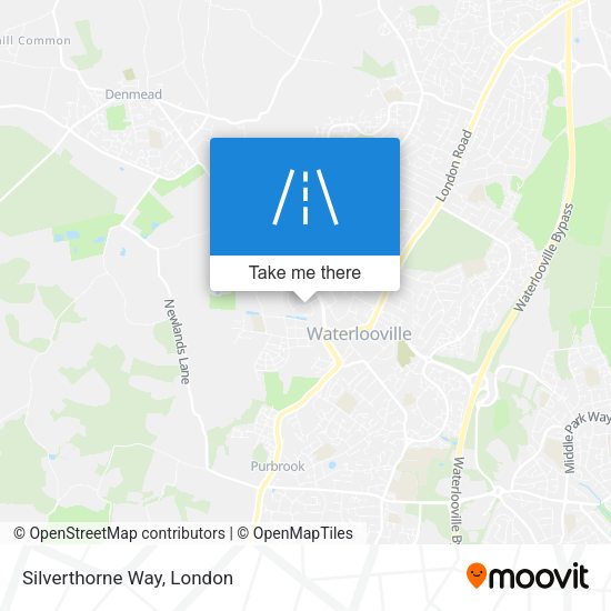 Silverthorne Way map