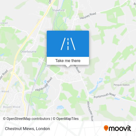 Chestnut Mews map