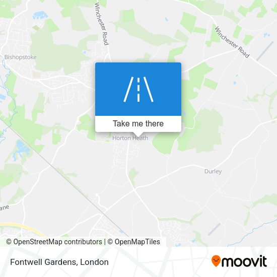 Fontwell Gardens map