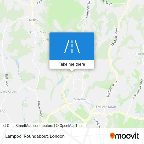 Lampool Roundabout map