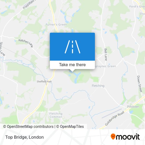Top Bridge map