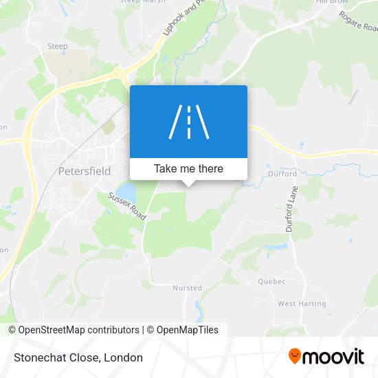 Stonechat Close map
