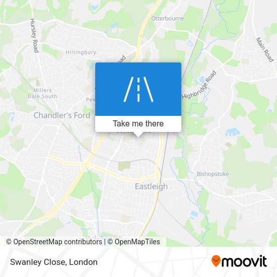 Swanley Close map