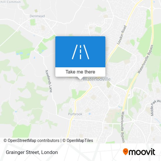 Grainger Street map