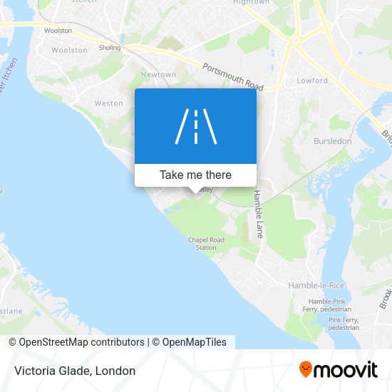 Victoria Glade map