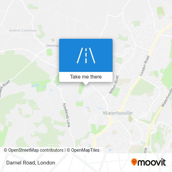 Darnel Road map