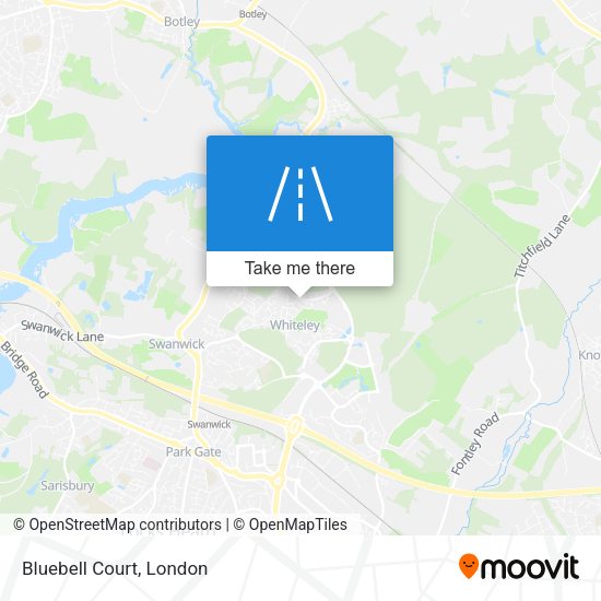 Bluebell Court map