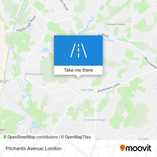 Pilchards Avenue map
