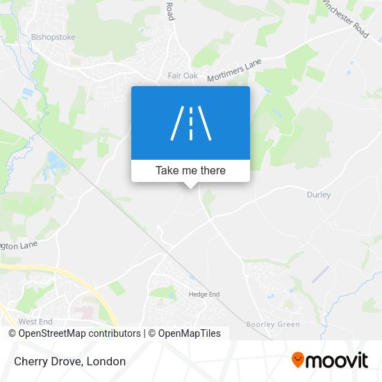 Cherry Drove map