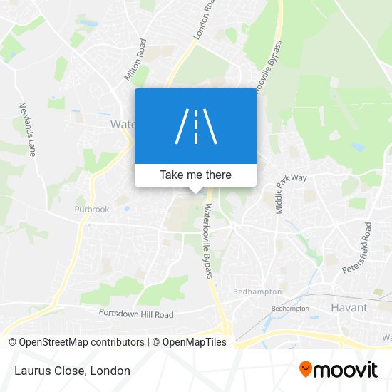 Laurus Close map