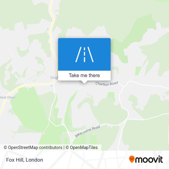 Fox Hill map