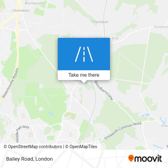Bailey Road map