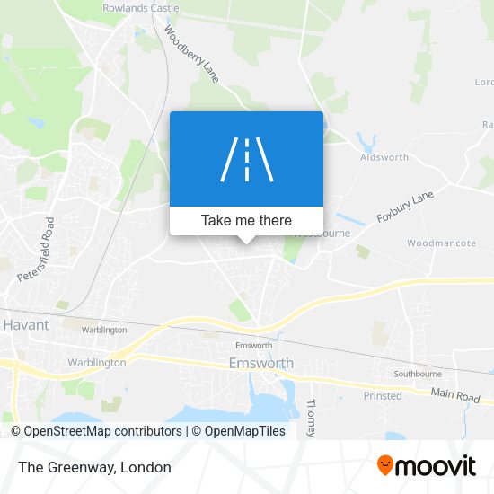 The Greenway map