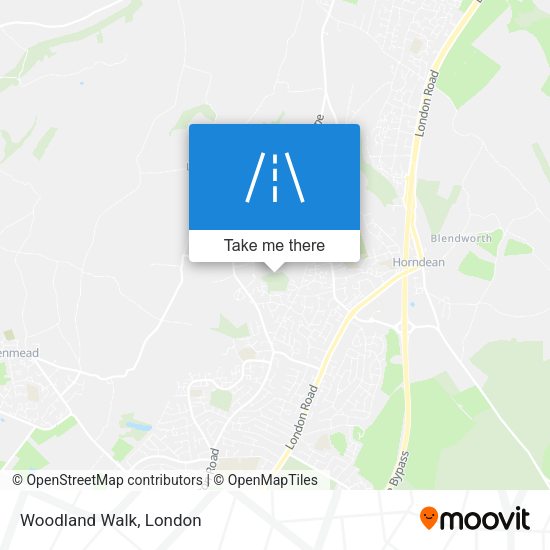 Woodland Walk map