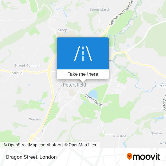 Dragon Street map