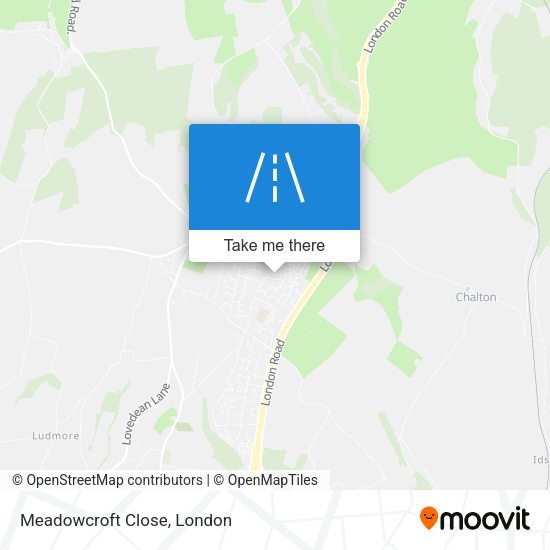 Meadowcroft Close map