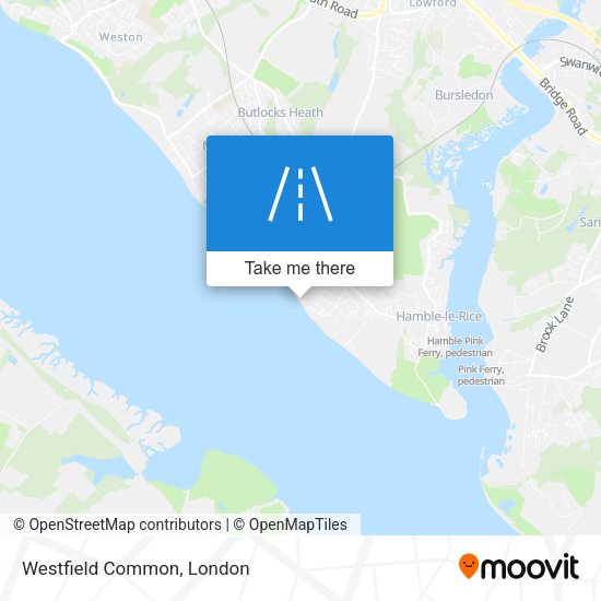 Westfield Common map