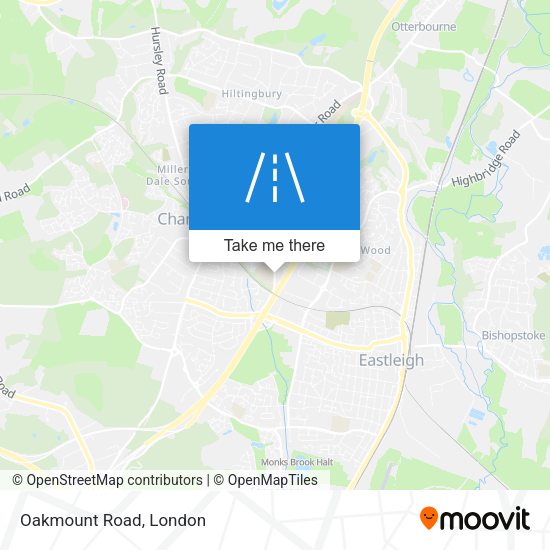 Oakmount Road map