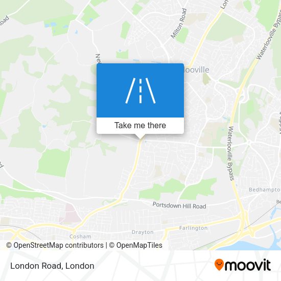 London Road map