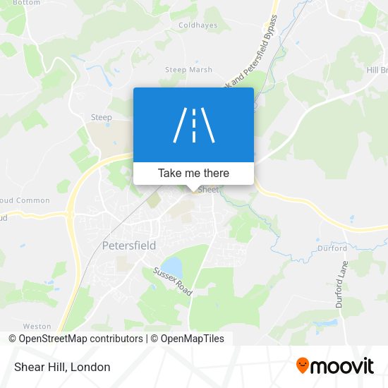 Shear Hill map