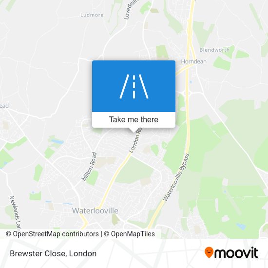 Brewster Close map