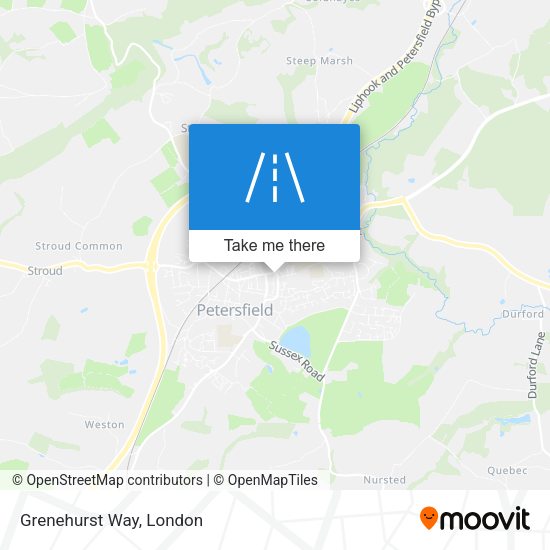 Grenehurst Way map