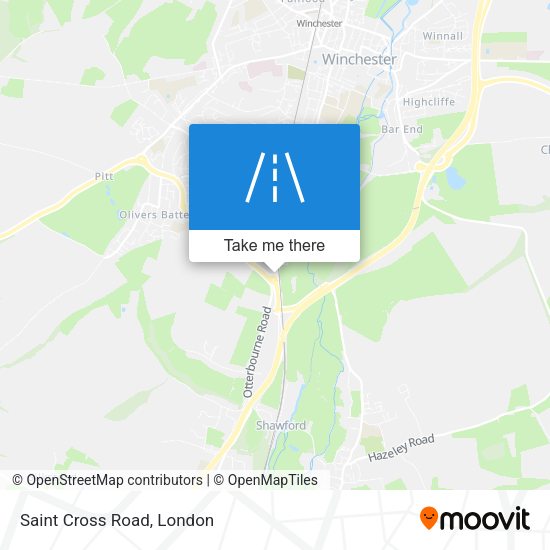 Saint Cross Road map