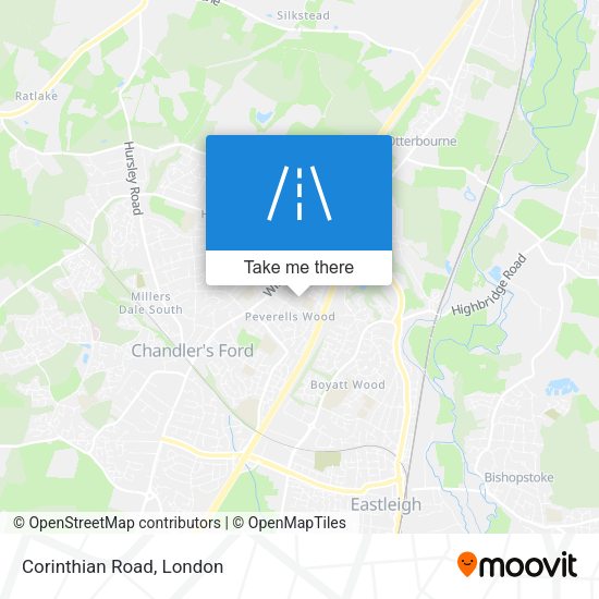 Corinthian Road map