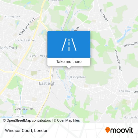 Windsor Court map