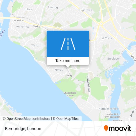 Bembridge map