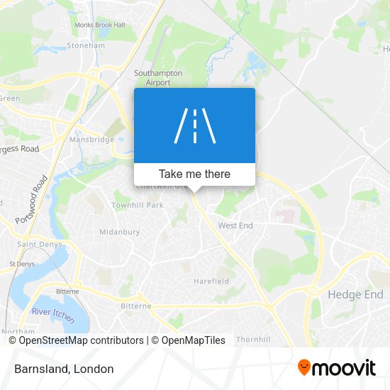 Barnsland map