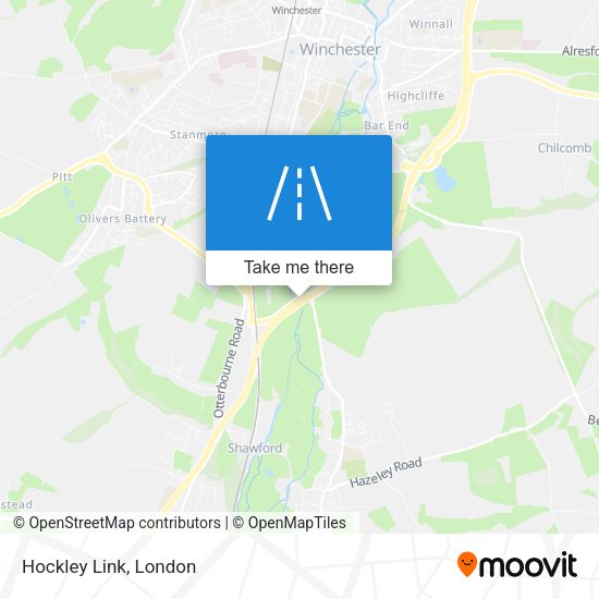 Hockley Link map