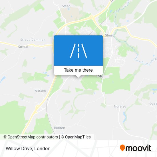 Willow Drive map