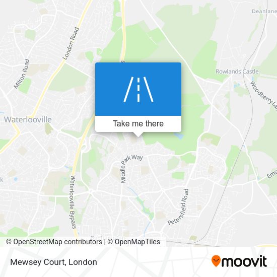 Mewsey Court map