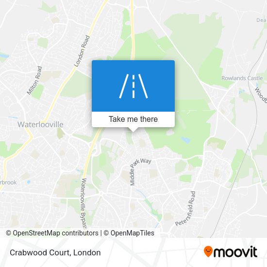 Crabwood Court map