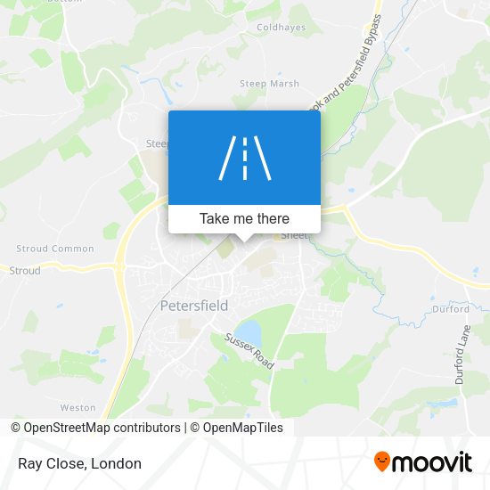 Ray Close map