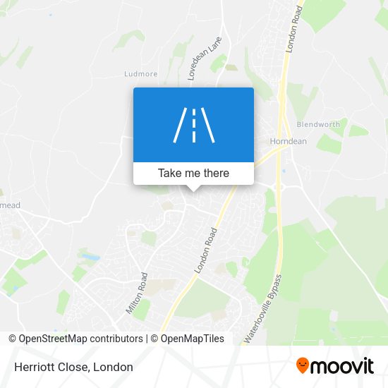 Herriott Close map